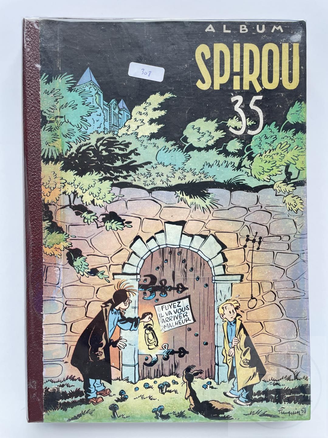 Null Le journal de Spirou/Reliure editeur n°35 de 1950. Vollständig in gutem Zus&hellip;