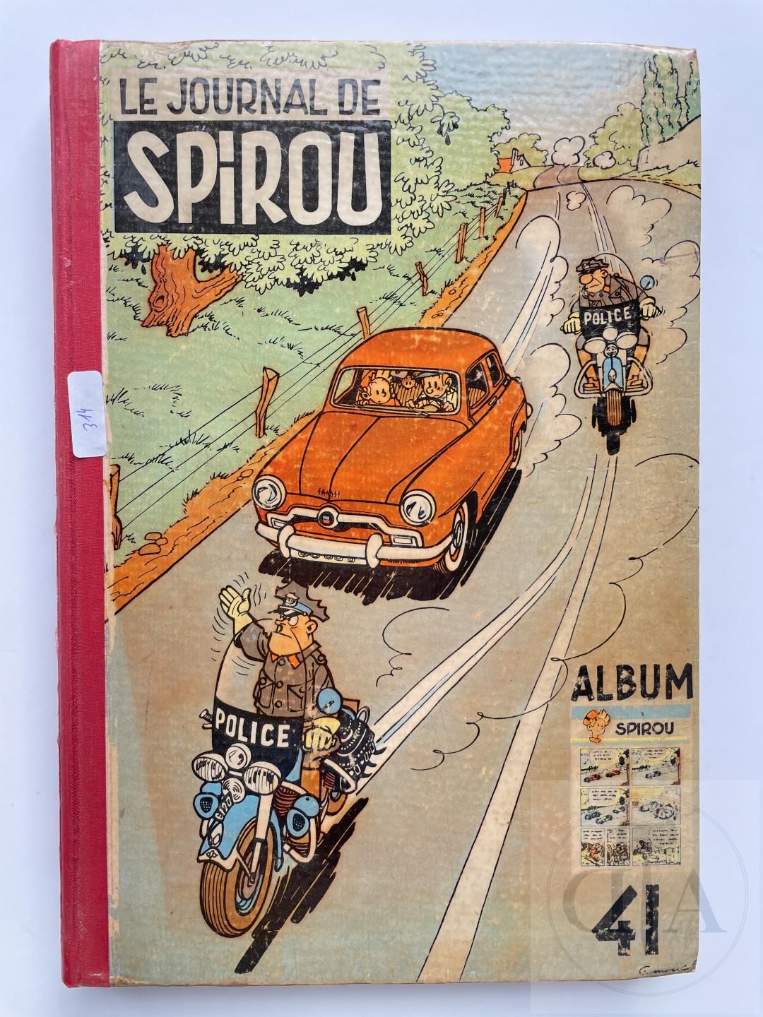 Null Le journal de Spirou/Reliure editeur n°41 of 1952. 完整的状态良好。 旧的修复：重新做了边缘和末页。&hellip;