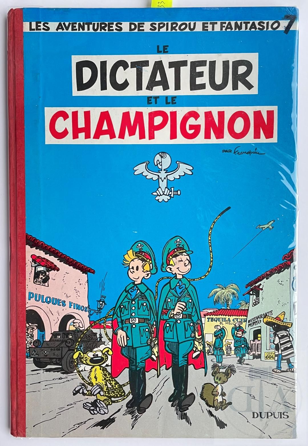 Null 弗朗昆/斯皮鲁和方塔西奥。 专辑T7 "Le dictateur et le champignon "比利时EO，1956年，有旧的修复。 董事会：B&hellip;