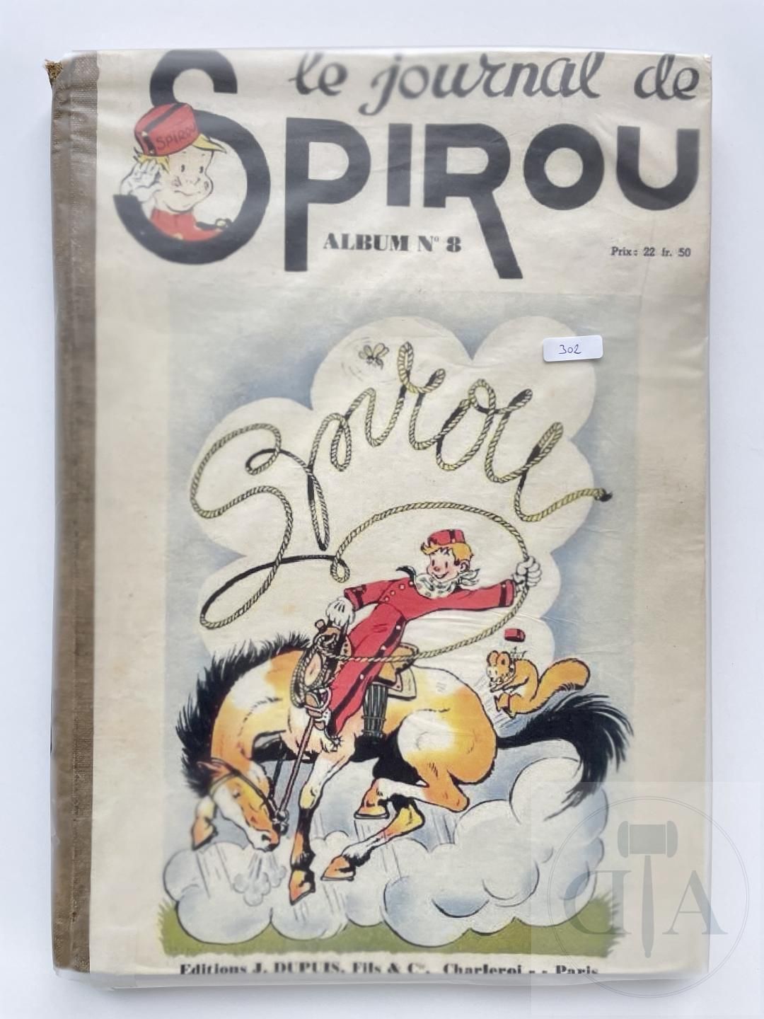 Null Le journal de Spirou/Reliure editeur n°8 of 1941. Complete in good conditio&hellip;