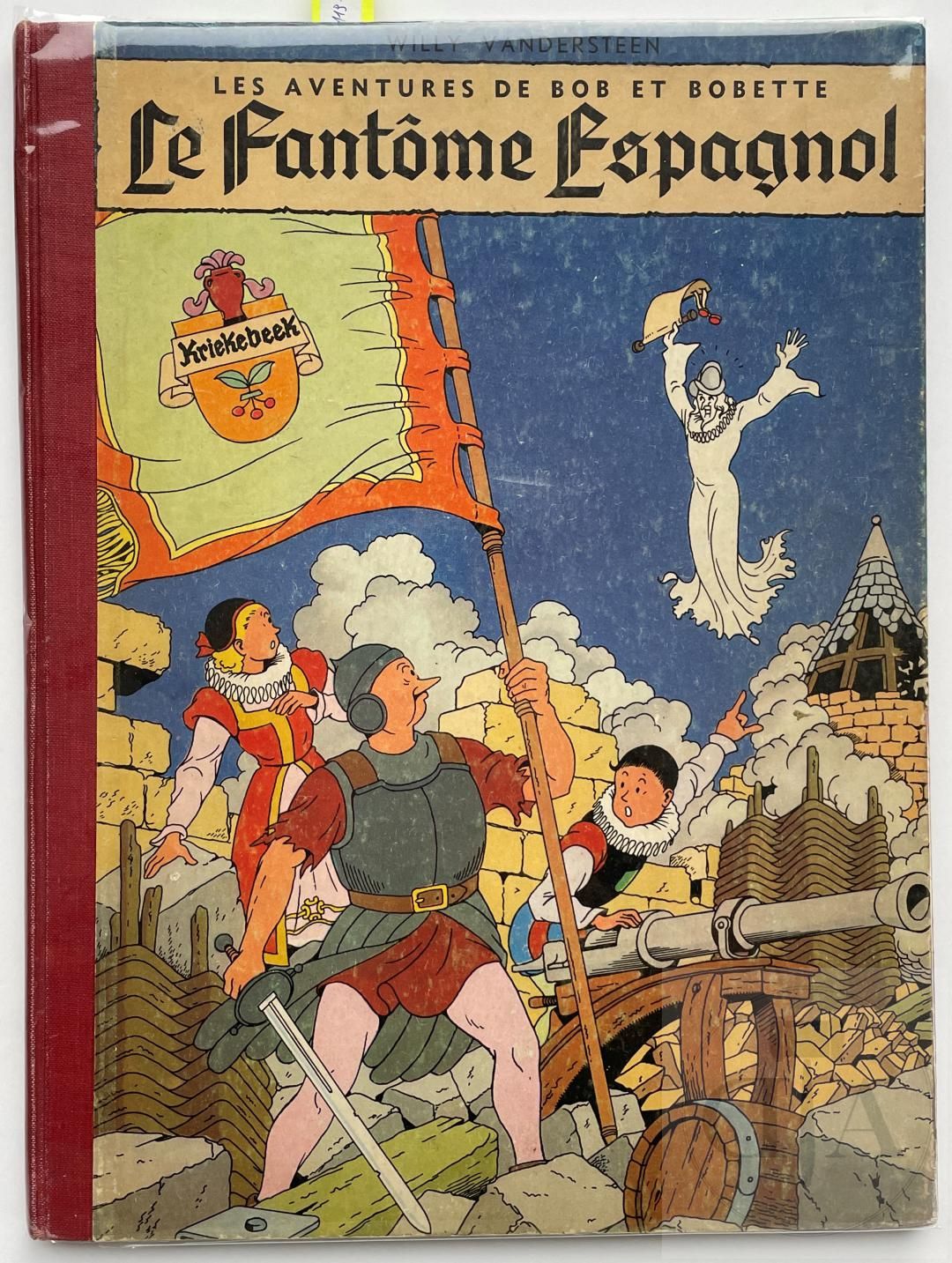 Null 范德斯坦/鲍勃和鲍勃特。 专辑第一卷 "Le fantôme Espagnol" EO从1953年开始。 板：薄荷。 内部：全新状态。 不错的收藏品。
