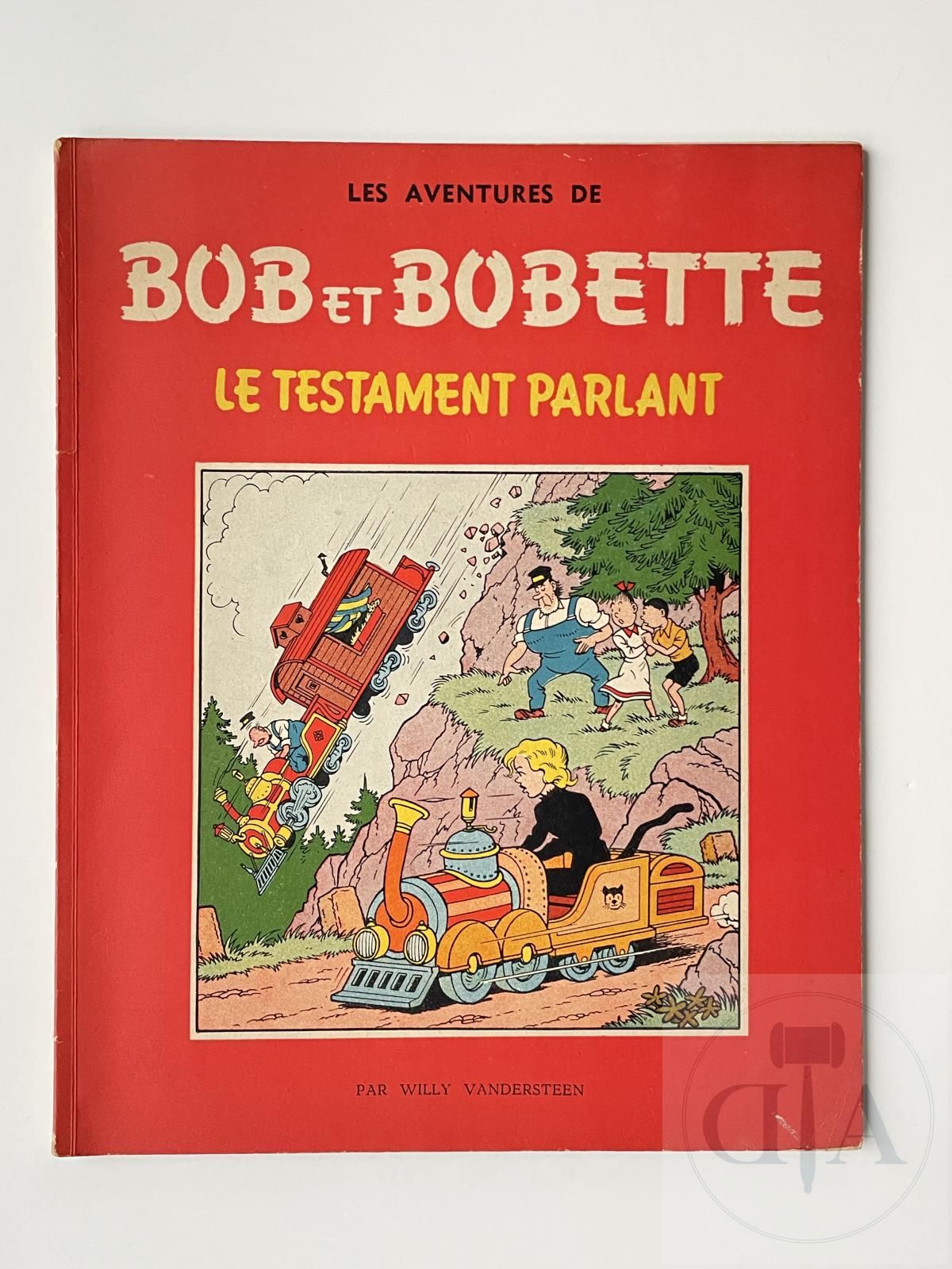 Null 范德斯坦/鲍勃和鲍勃特。 专辑T23 "Le testament parlant" EO从1959年开始。 不错的收藏品。 TBE+。