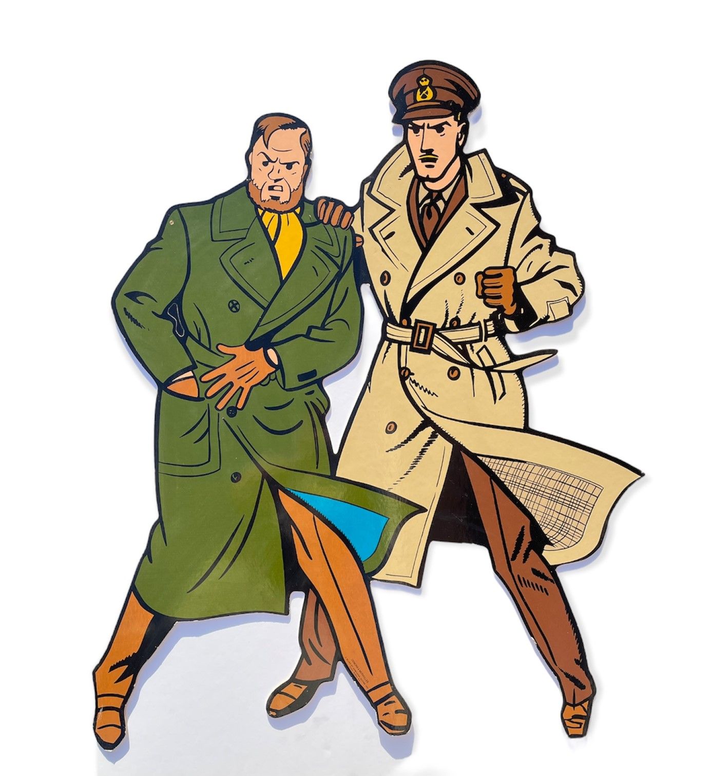Null Jacobs/Blake and Mortimer. Hanging panel illustrating the 2 heroes. Edition&hellip;