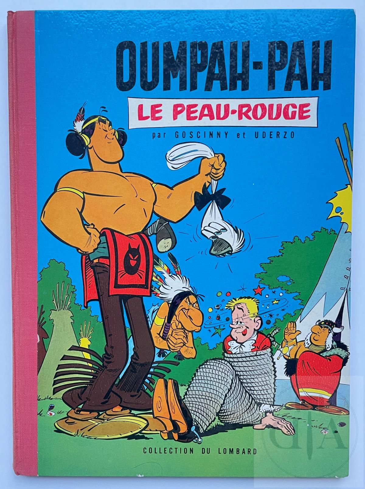 Null Uderzo/Oumpah-Pah. Erstes Album "Le peau-rouge" Belgisches EO von 1961. Sch&hellip;