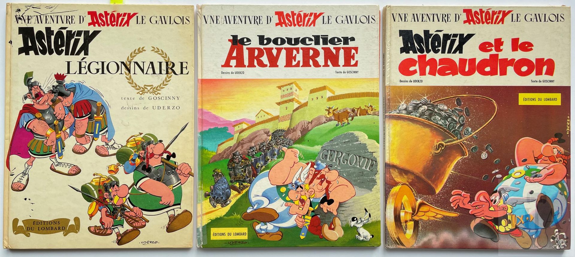 Null Uderzo/Asterix and Obelix. Trio of EO albums: 

- T10 "Asterix Legionnaire"&hellip;