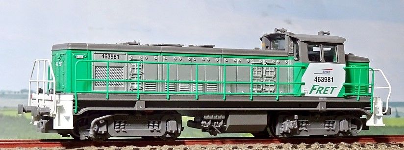 Null Roco HO/Ref 72814。 SNCF "FRET "机车。 发表于2016年。 原包装。 TBE+。 长17厘米