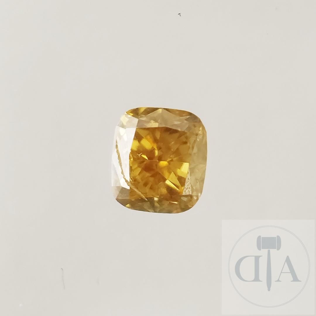 Null "Diamant 0,18ct certifié ALGT - Certificat ALGT n° 24359621 
- Forme : Cous&hellip;