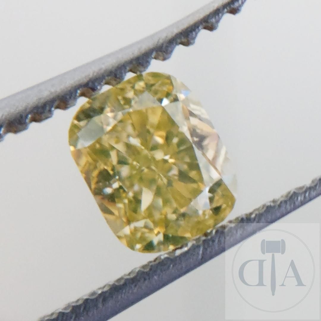 Null "0.73 克拉 GIA 认证钻石--GIA 证书编号：6157316566 
- 形状：枕形枕形
- 克拉重量： 0.73 克拉 
- 颜色：黄绿色&hellip;