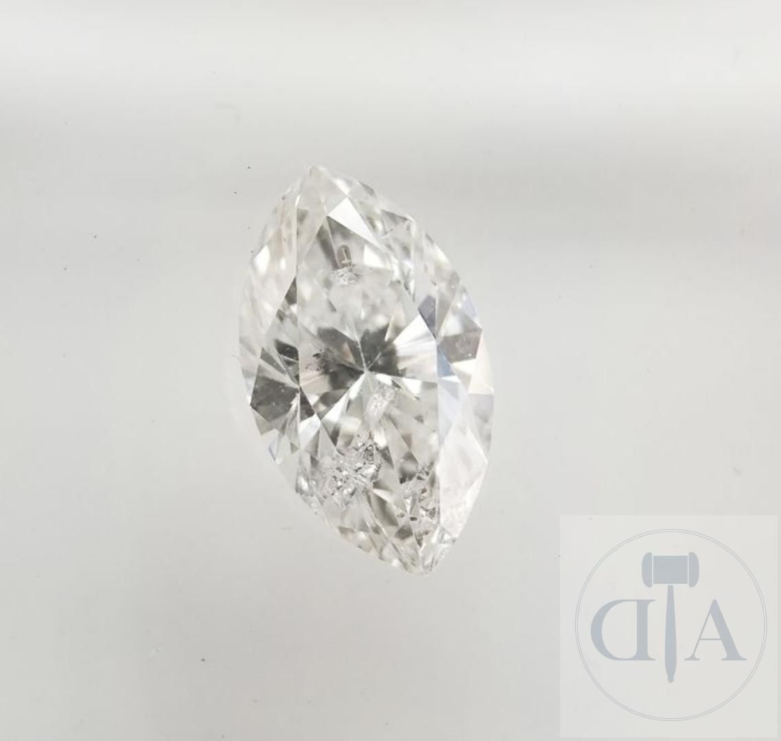 Null "Diamant 0,54ct certifié AIG - Certificat AIG n° D79915674BE 
- Forme : Mar&hellip;