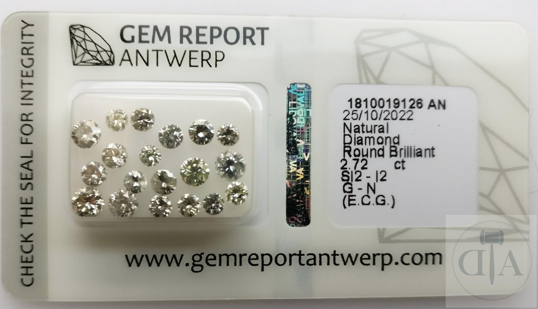 Null "Diamant 2,72ct GRA zertifiziert- GRA Zertifikat Nr. 1810019126AN 
- Form: &hellip;