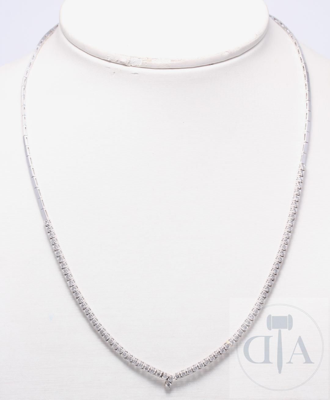 Null Einzelne Linie Halskette 2.25ct

GRA-Berichtsnummer 1820001313AN

Material:&hellip;