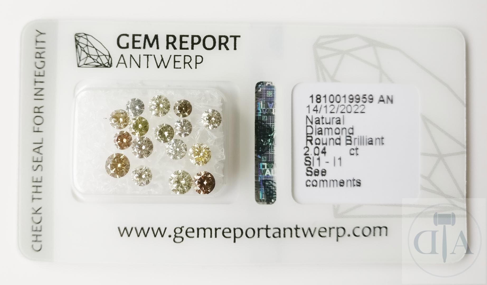 Null Diamant 2.04ct certifié GRA

- Certificat GRA n° 1810019959AN 
- Forme : Br&hellip;