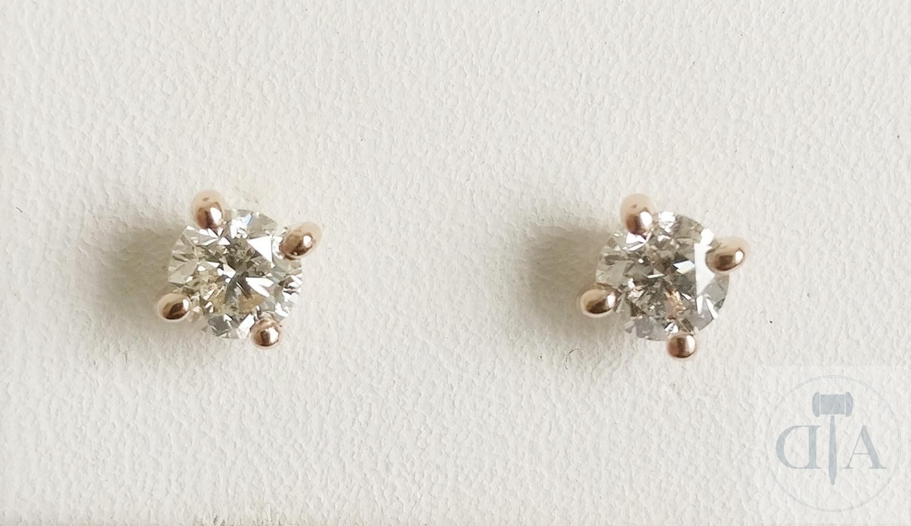 Null Boucles d'oreilles en diamant de 0,83ct
- Matière : Or rose 18 carats Or Ro&hellip;
