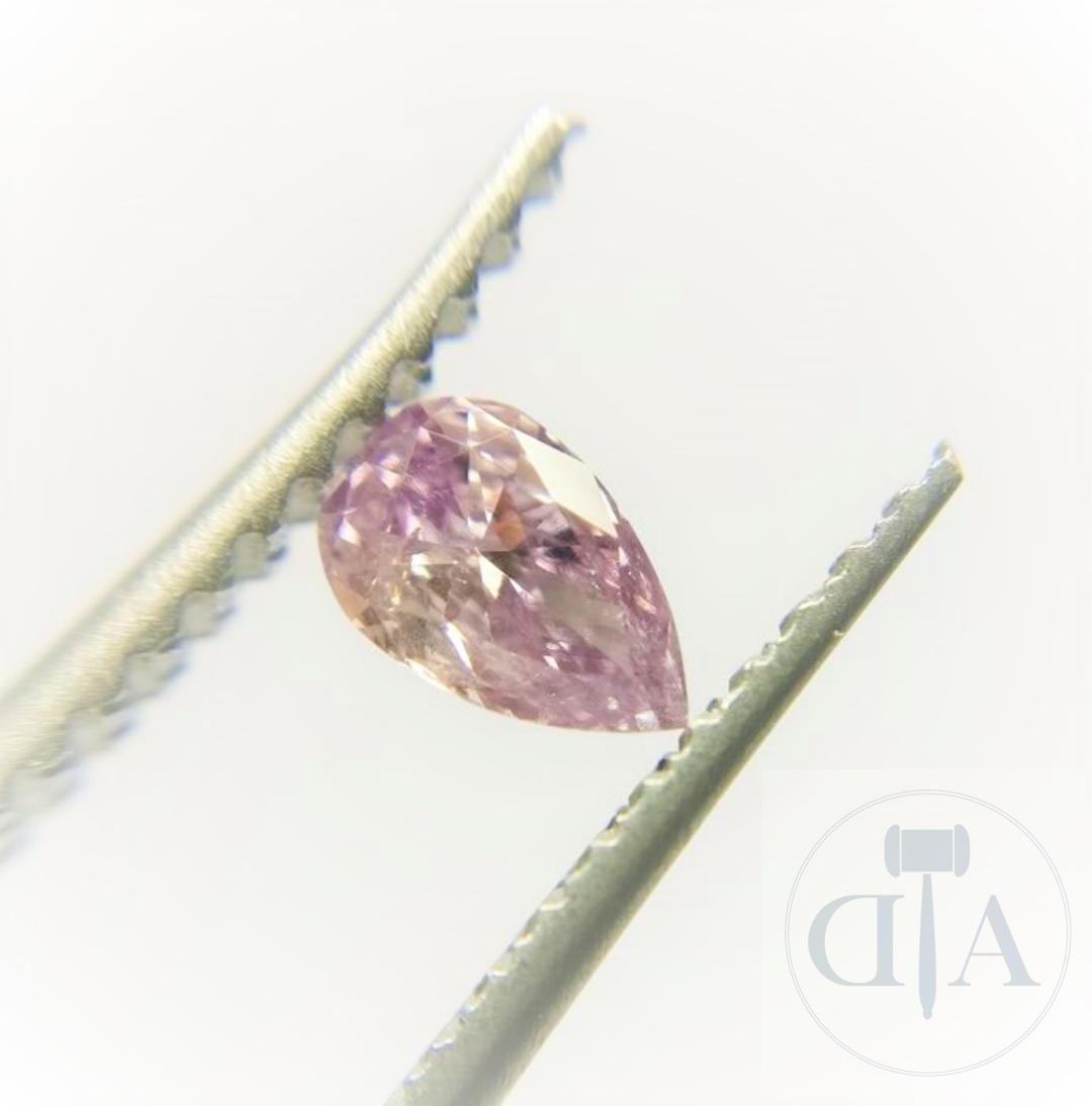 Null Fancy pink pear cut diamond 0.19ct GIA Certified

- GIA Certificate No. 217&hellip;