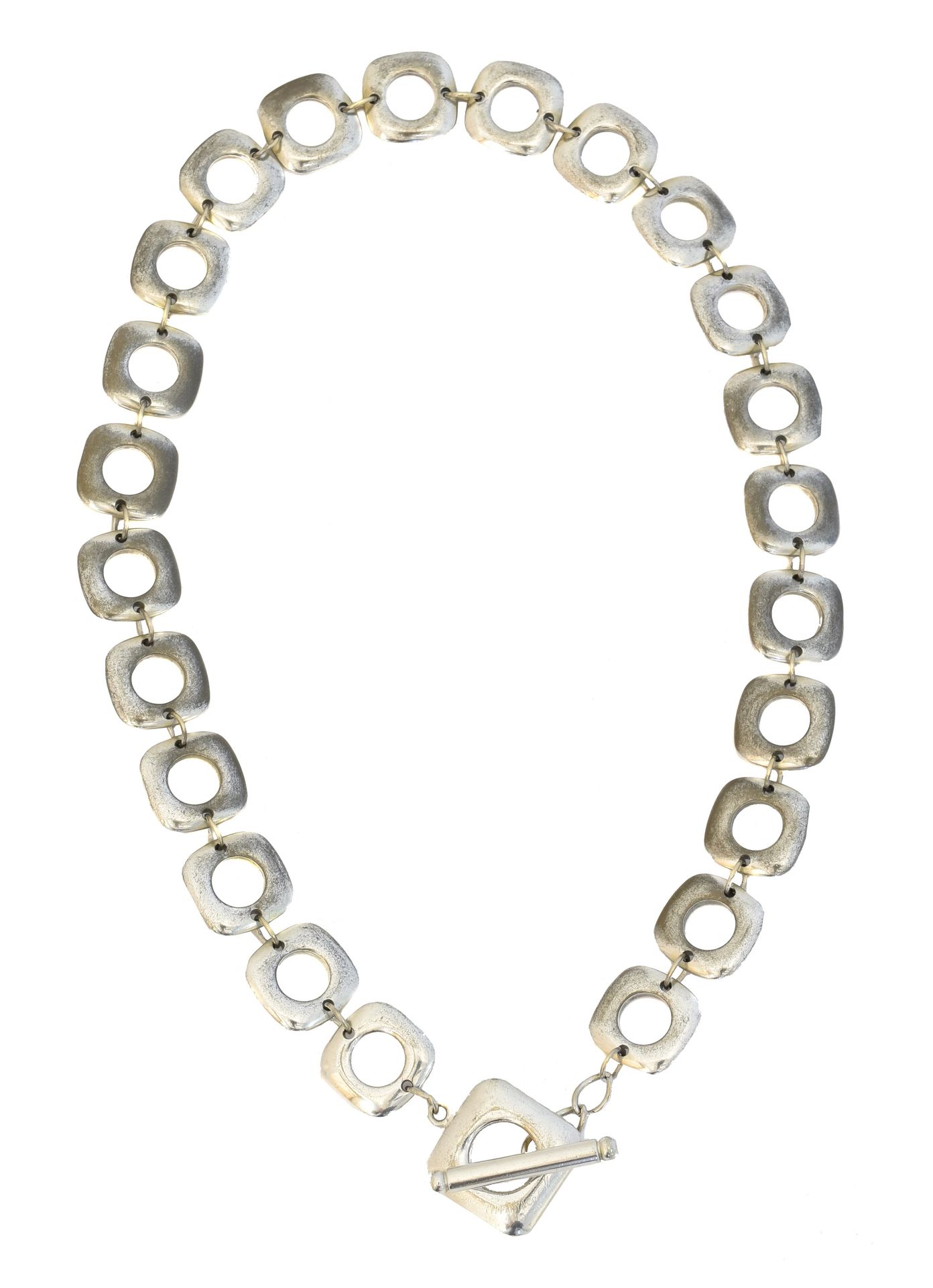 An Elsa Peretti for Tiffany & Co 'Square Cushion' necklace, 
Una collana 'Square&hellip;