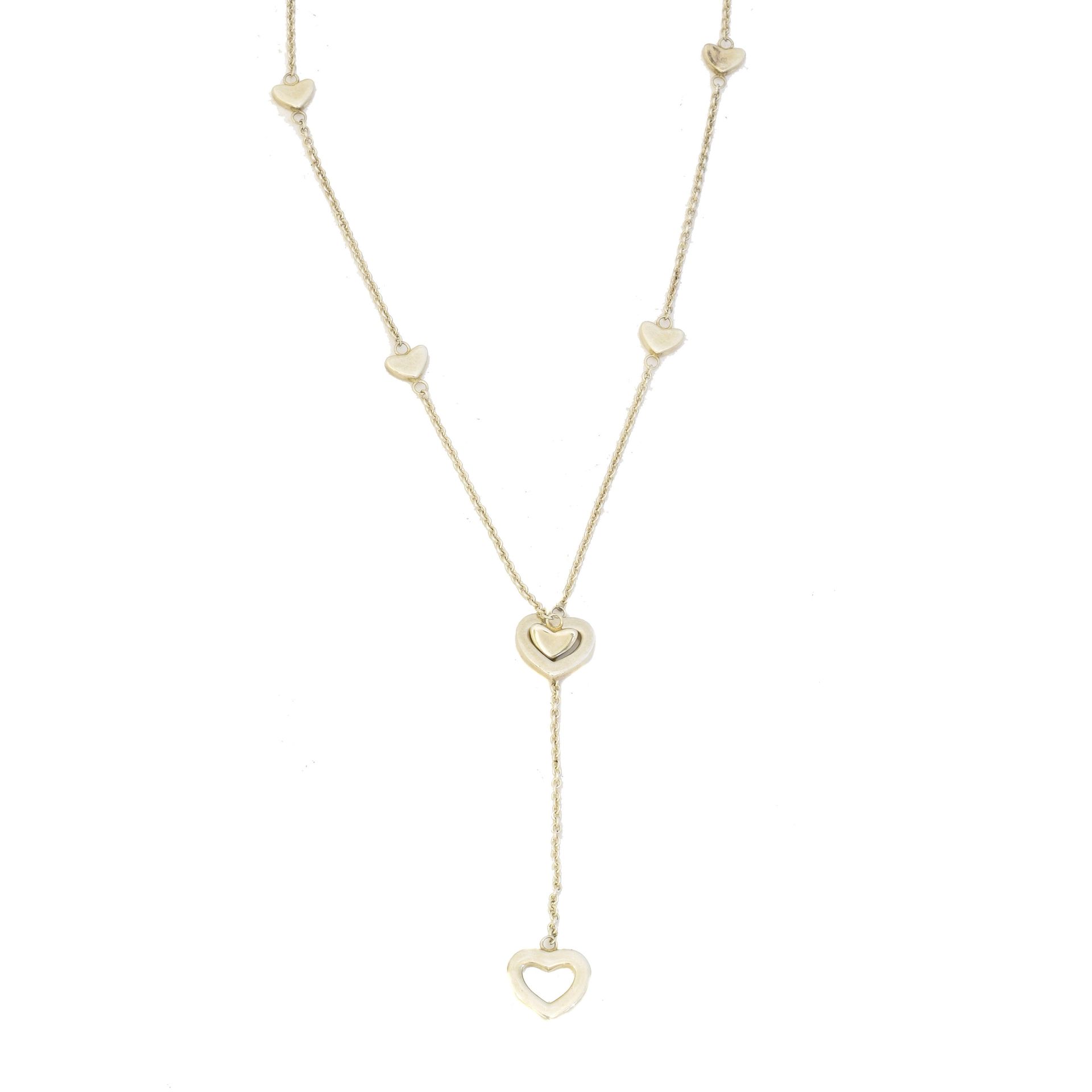 A Tiffany & Co. 'Heart' lariat necklace, 
Collar tipo lariat "Corazón" de Tiffan&hellip;