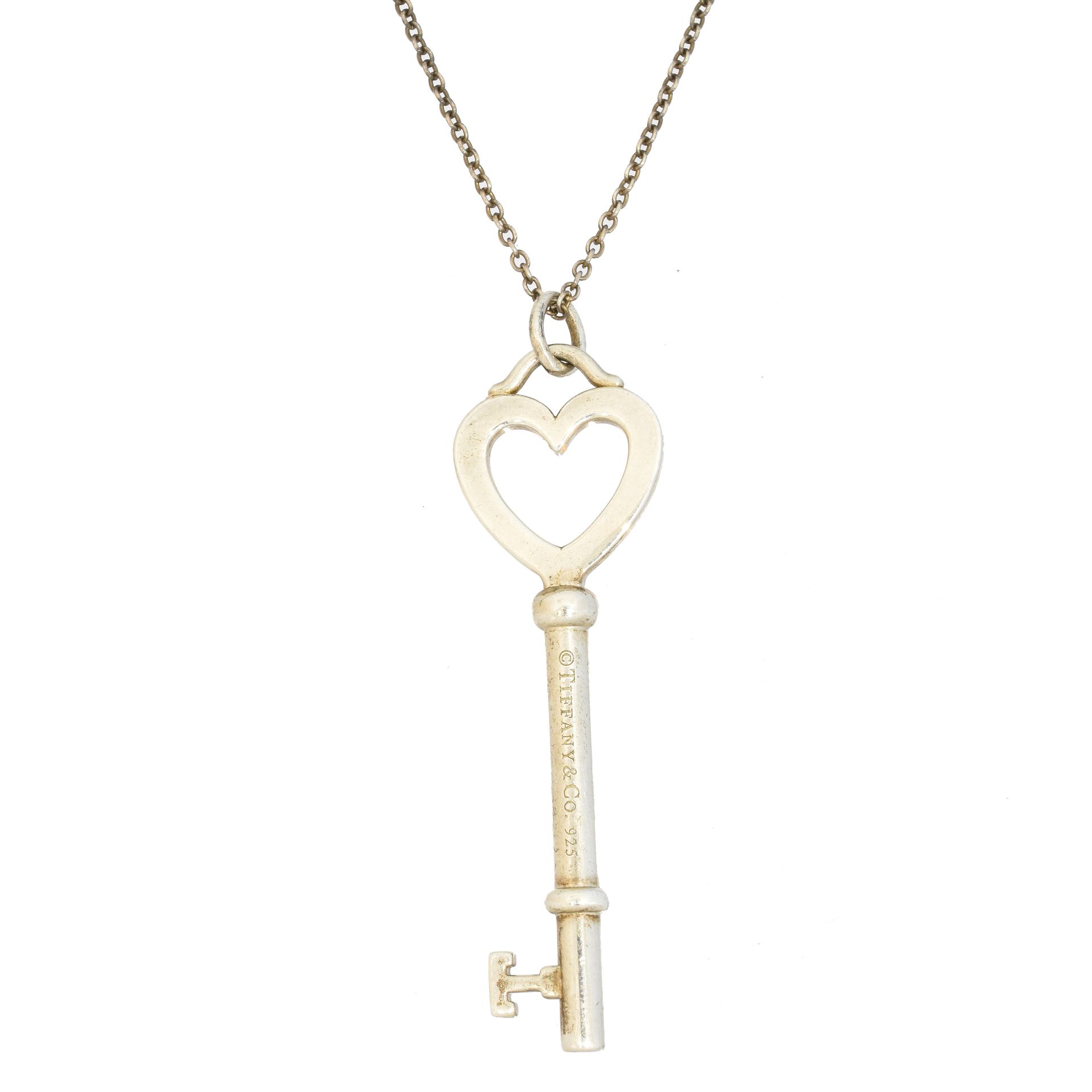 A Tiffany & Co. 'Keys Heart' necklace, 
A Tiffany & Co. 'Keys Heart' necklace, t&hellip;