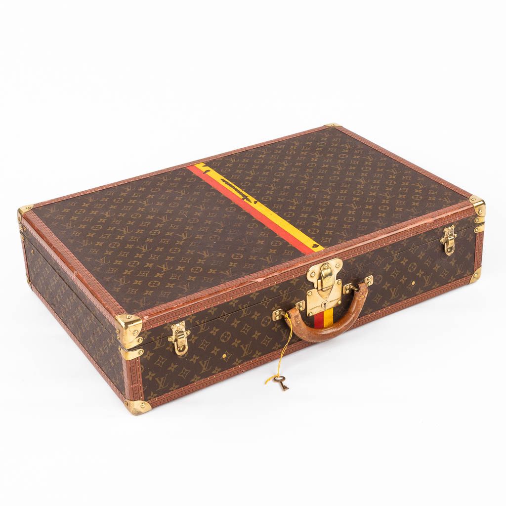 Louis Vuitton, A vintage travellers suitcase, leather an…