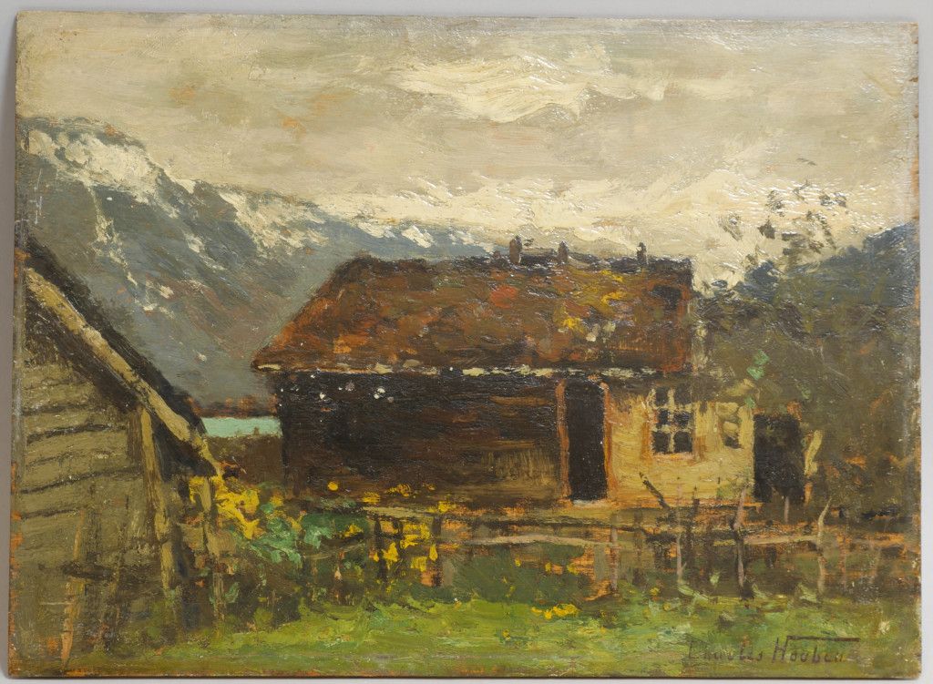 Null CHARLES HOUBEN (BEL/ 1871-1931)

Chalet dans les montagnes

huile sur panne&hellip;