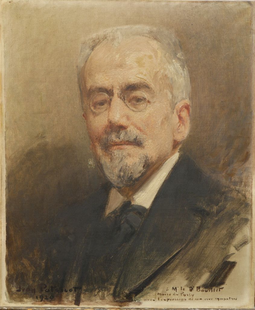 Null 
Jean PATRICOT (1865-1928). Portrait du Maire de PASSY, 1920. Huile sur toi&hellip;