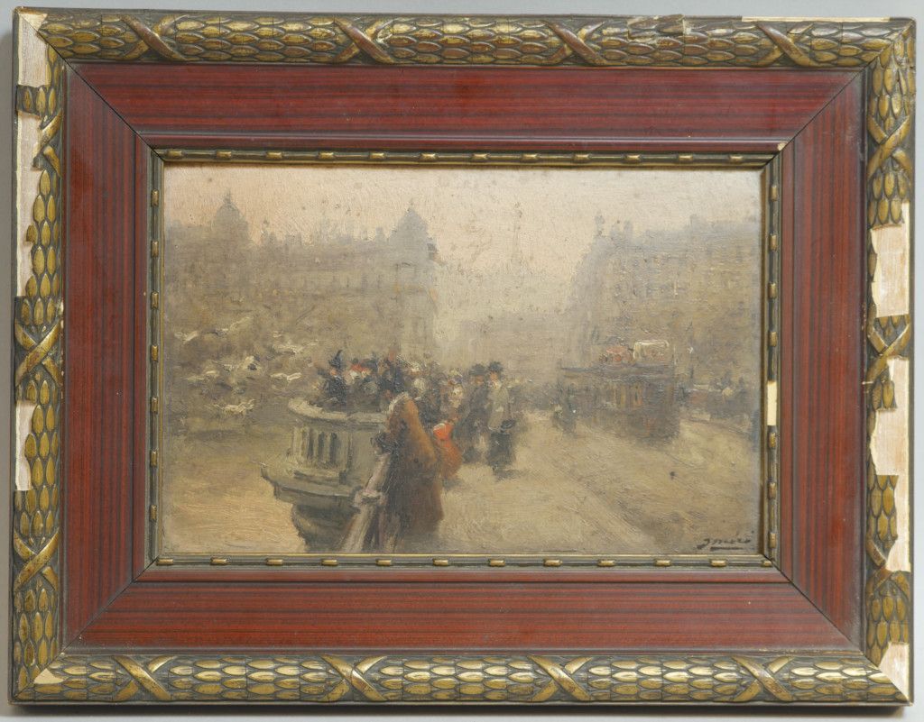 Null ÉCOLE FRANÇAISE DE LA FIN DU XIXè SIÈCLE

Paris, promeneurs sur le Pont Neu&hellip;