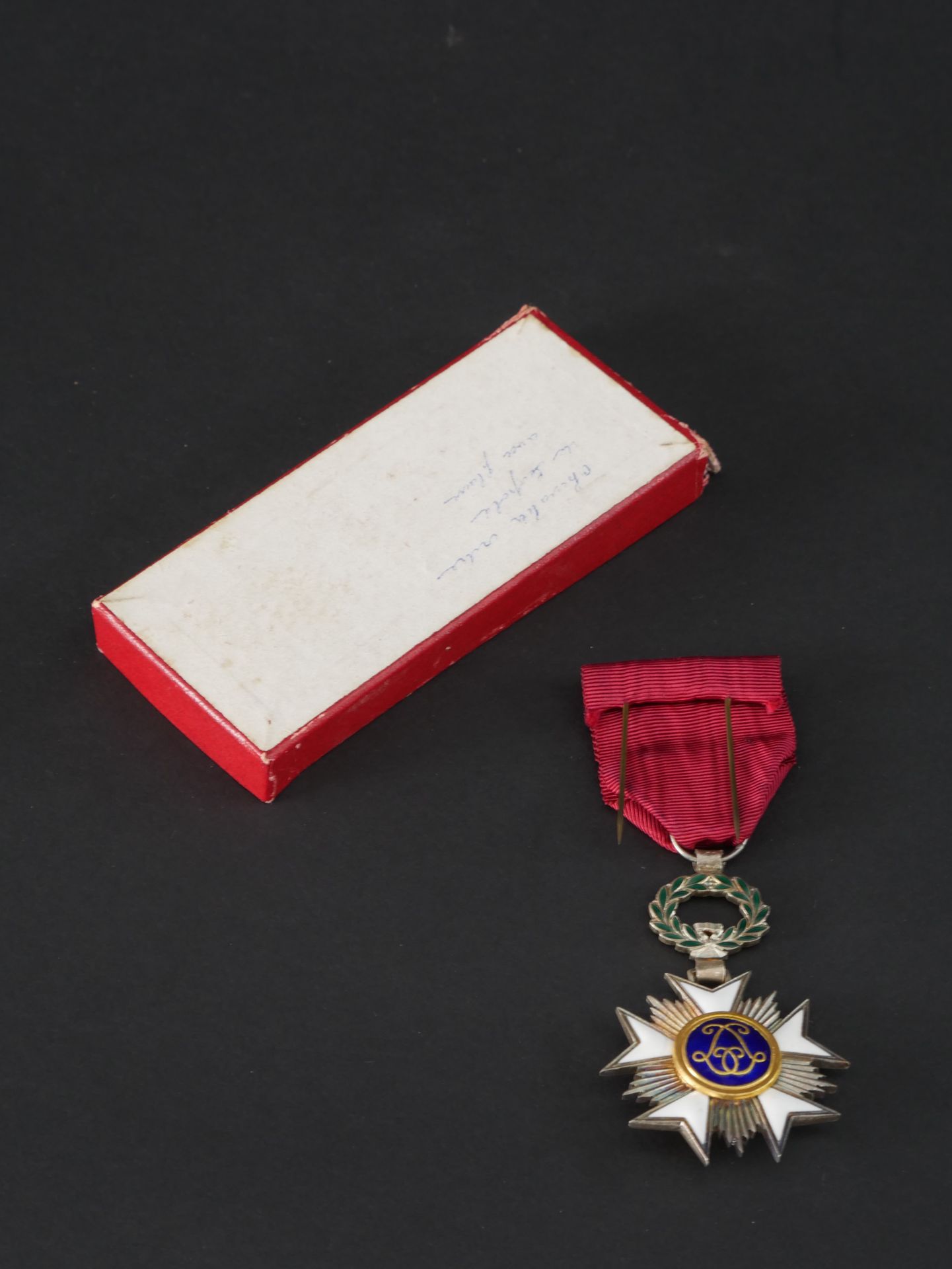 Null Belgium. Knight's cross of the order of the Crown with military title in si&hellip;