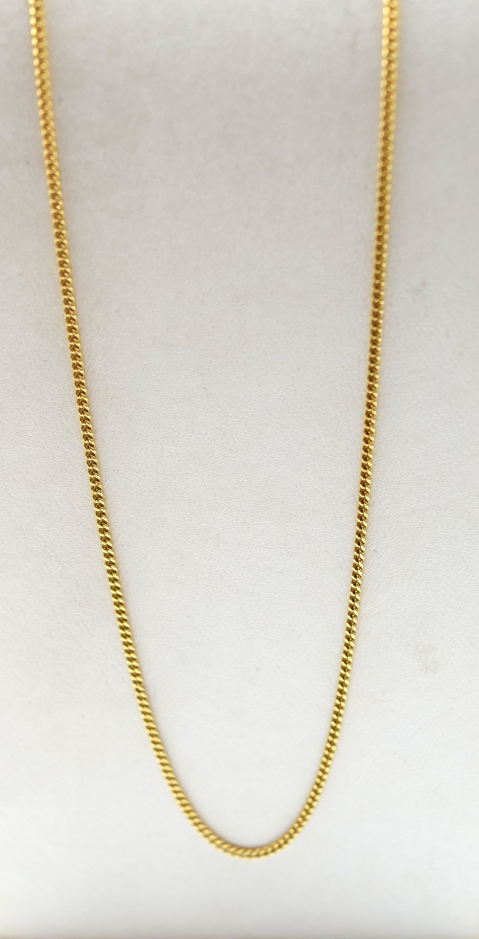 Null Necklace in 18 ct yellow gold - 3.1 g (51 cm) （18K黄金项链）Beschrijving in het &hellip;