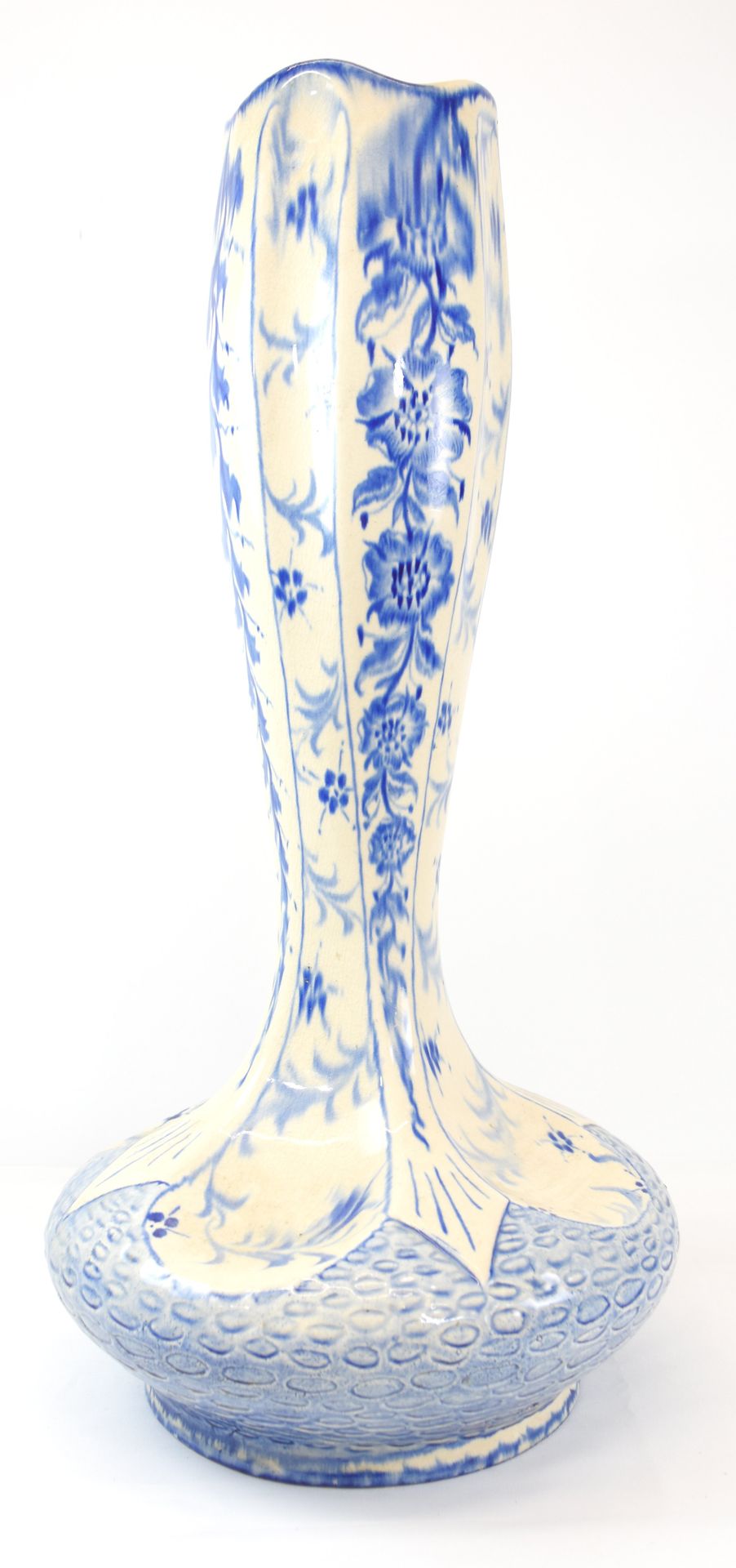 Null 陶瓷花瓶（损坏）（高：50厘米，直径：27厘米

在荷兰的描述。

 卡片中的容器（有缺陷）（高：50厘米，直径：27厘米）。