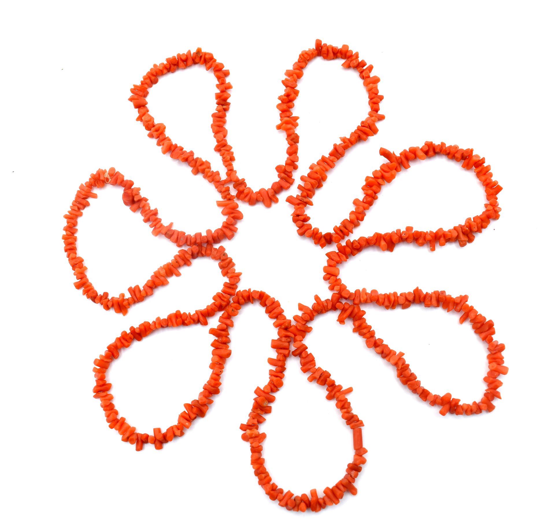 Null 珊瑚项链（108厘米） 

NL :

 长项链van koraal (108厘米)