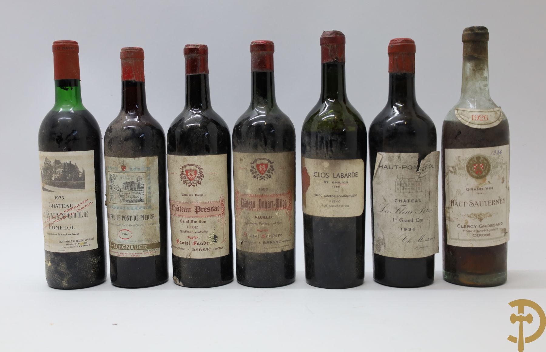 Null Haut Sauternes 1926 (ls) + Haut H.O. Pomerol Chateau La Fleur Petrus 1936 (&hellip;