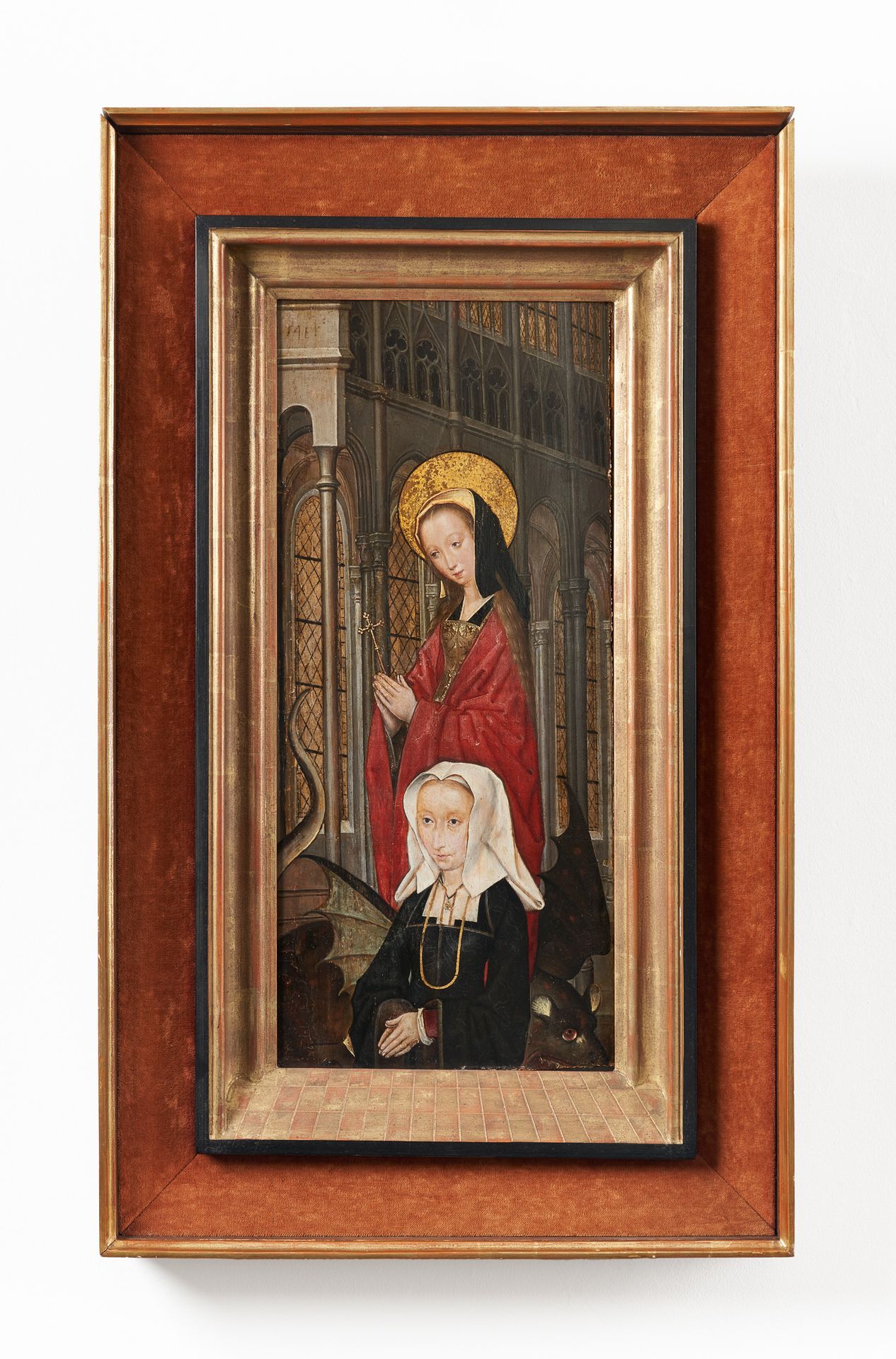 Null ANTWERP SCHOOL AROUND 1500

Portrait of a donor and Margaret of Antioch in &hellip;