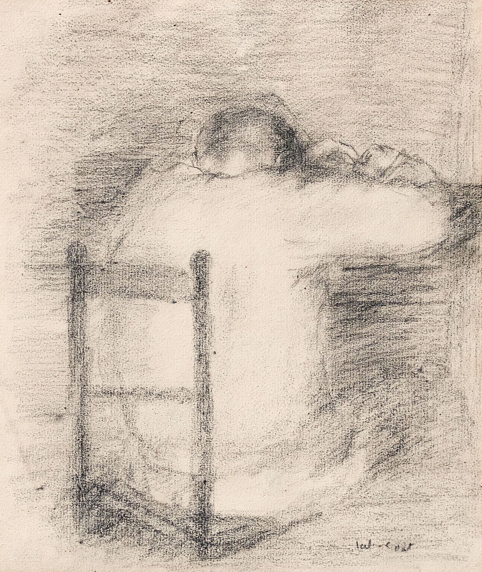 Null PIERRE TAL-COAT (1905-1985)

The sleeping child

Charcoal on paper

Signed &hellip;