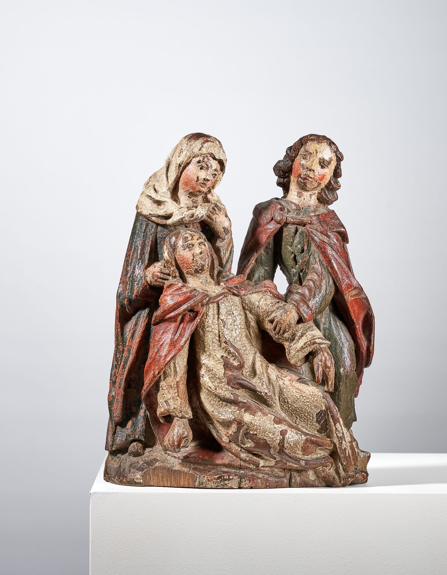 Null PÂMOISON DE LA VIERGE MARIE

Flandre, XVIe siècle 

En chêne sculpté et pol&hellip;