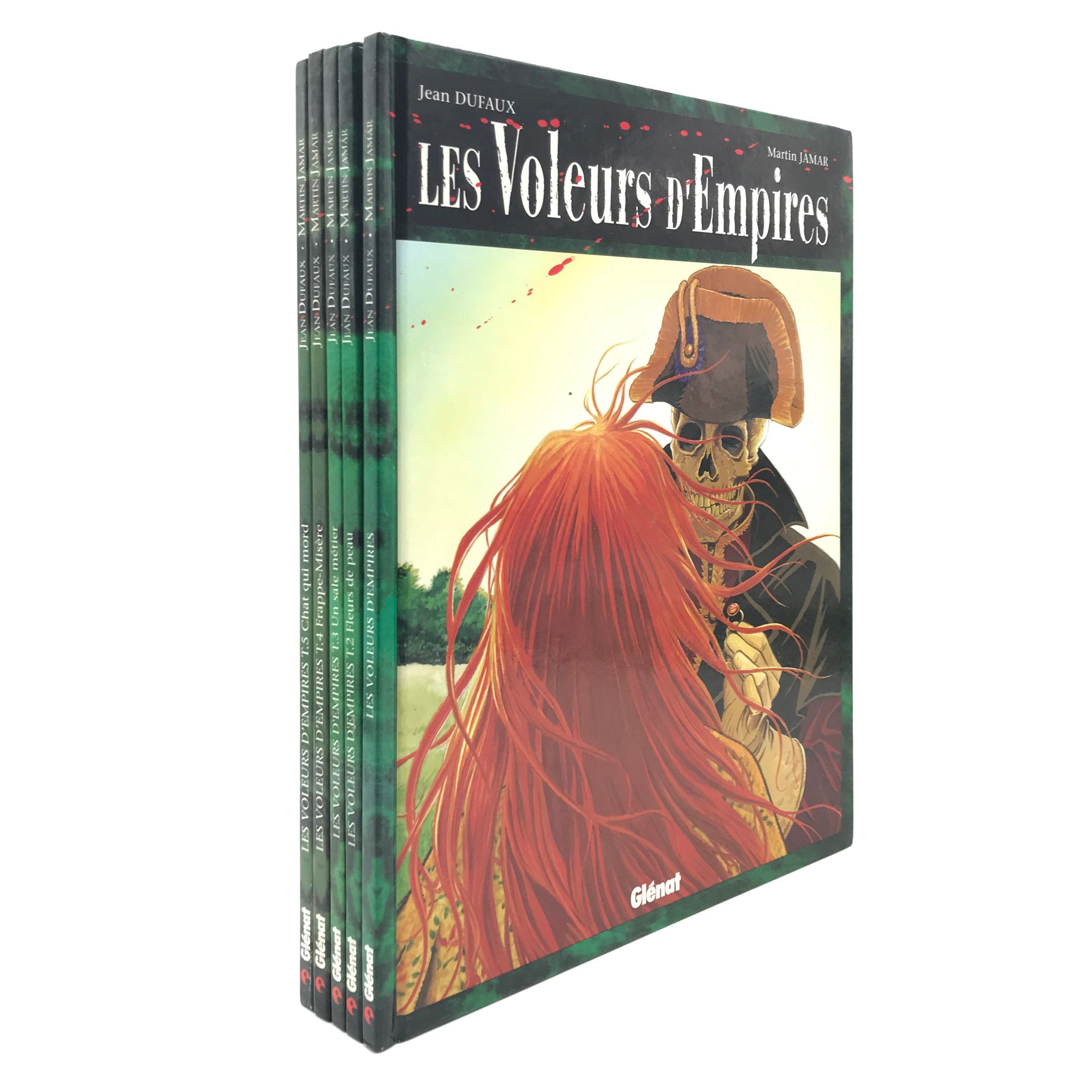 Null DUFAUX / JAMAR - "Les Voleurs d'Empire" - Alle Bände 1 bis 5 in EO. 

Verla&hellip;