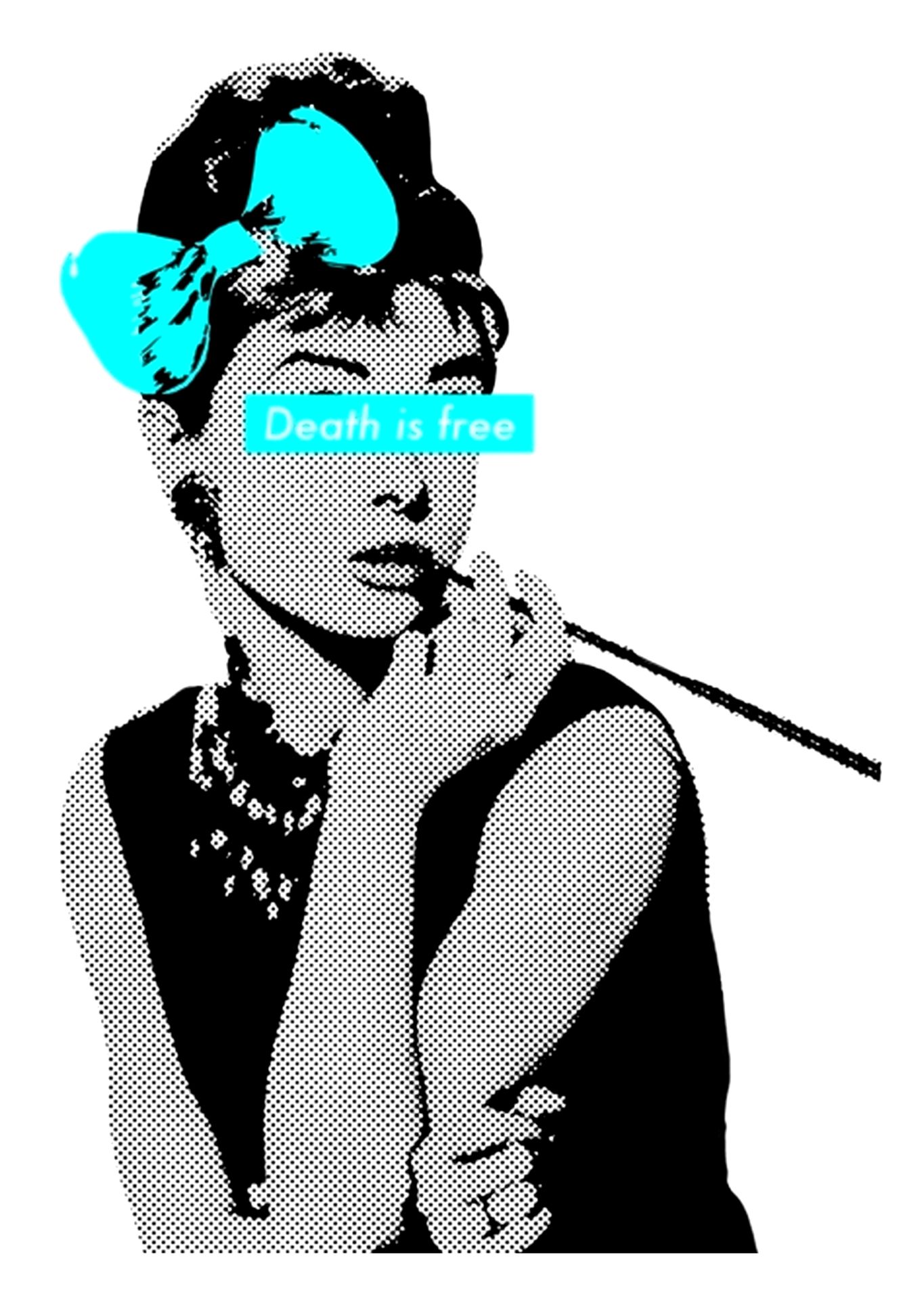 Null 
DEATH NYC - "Audrey Offset Blue 2015". 
Limited edition of 100 prints on 2&hellip;