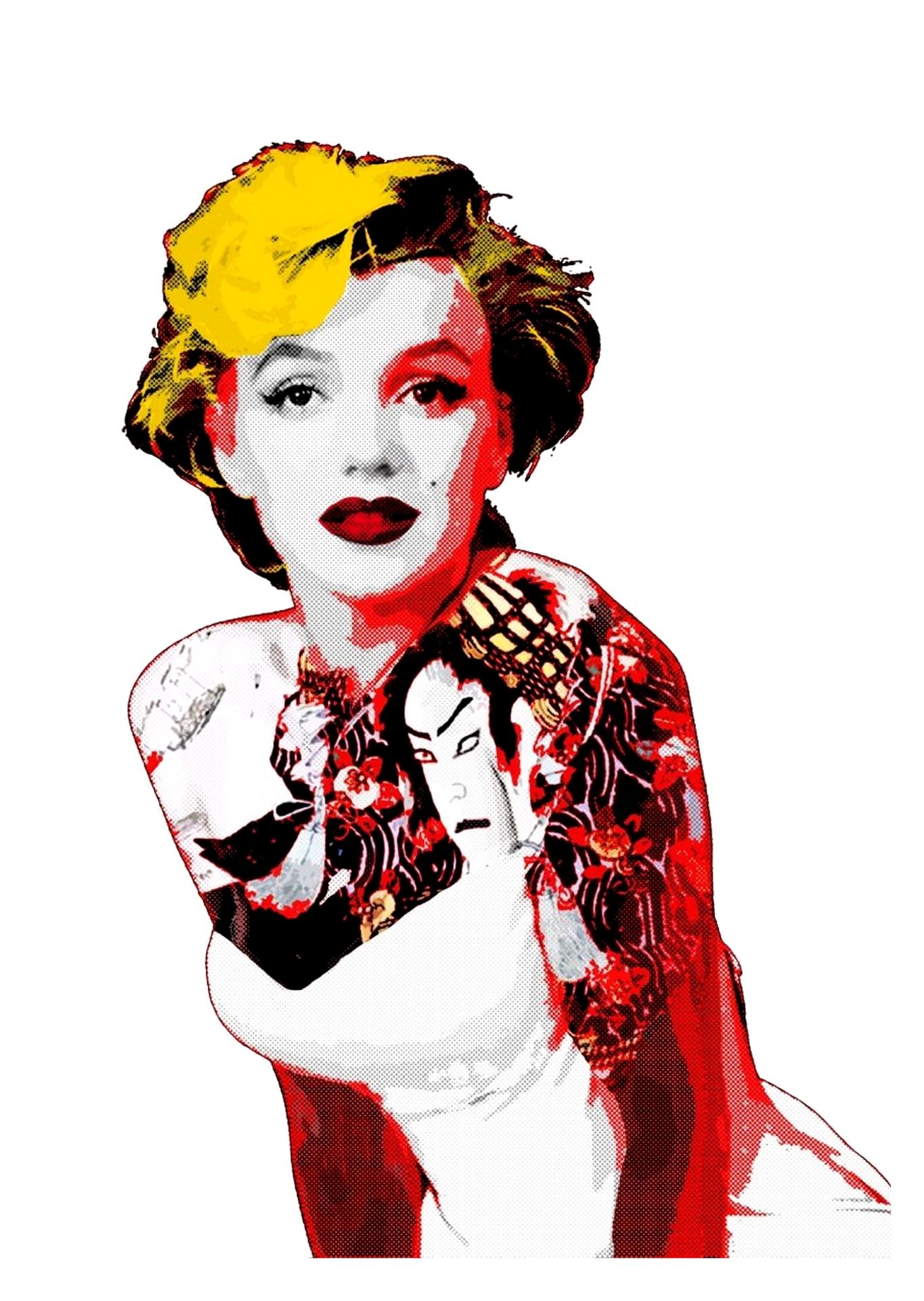 Null 
DEATH NYC - "Monroe Tattoo Yellow 2015". 
Limited edition of 100 prints on&hellip;