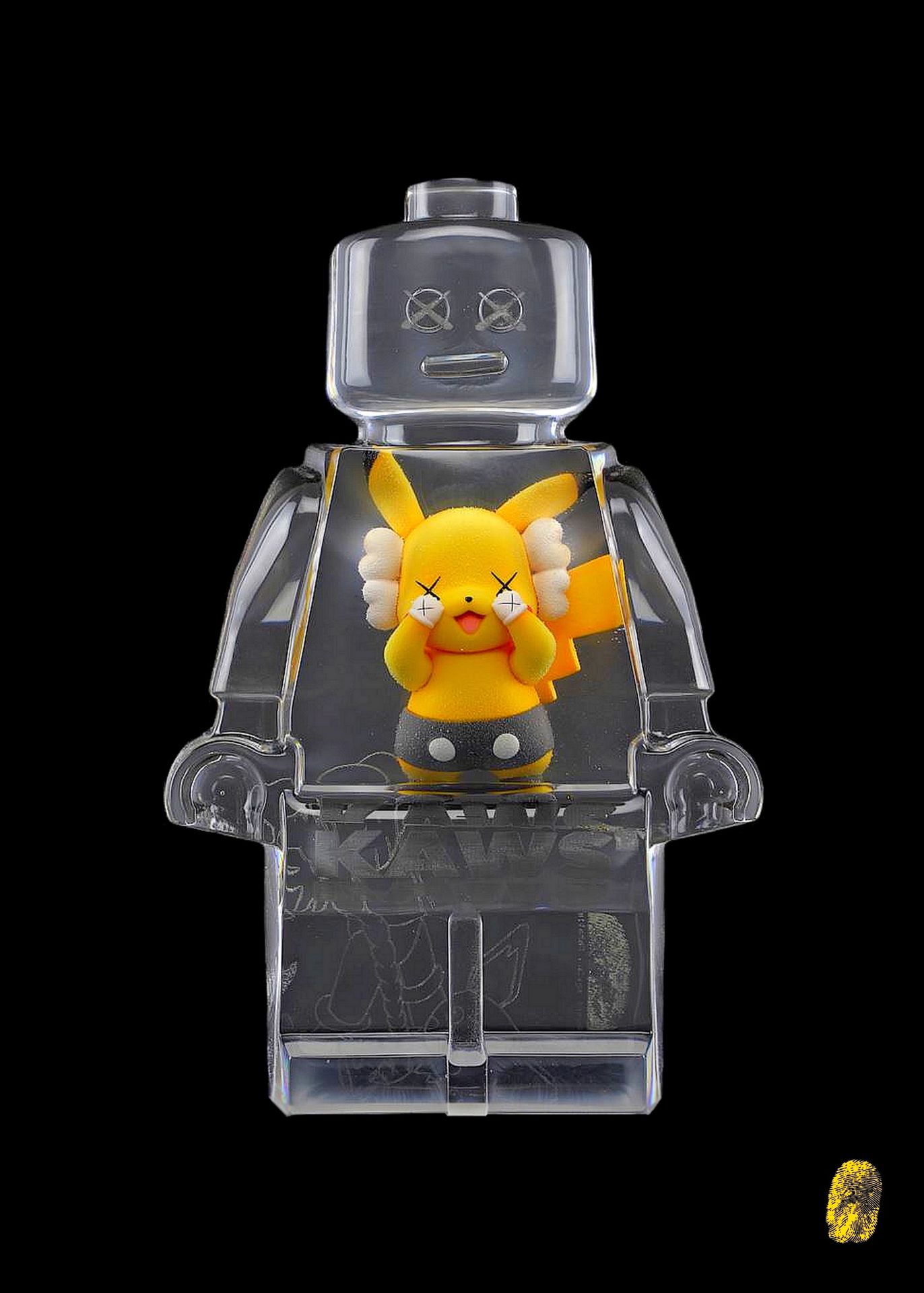 Null 
SABATIER - "Kaws Pikachu". 

Edición limitada de 30 impresiones en papel a&hellip;