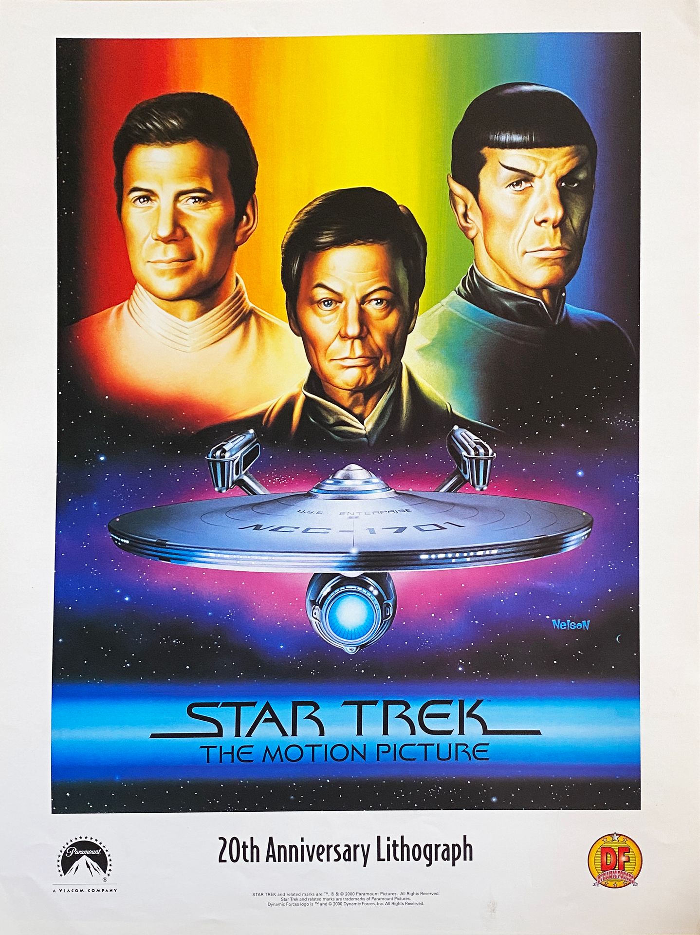 Null 
CINÉMA] Star Trek - Affiche offset pour le  « 20th Anniversary ». 

Éditée&hellip;