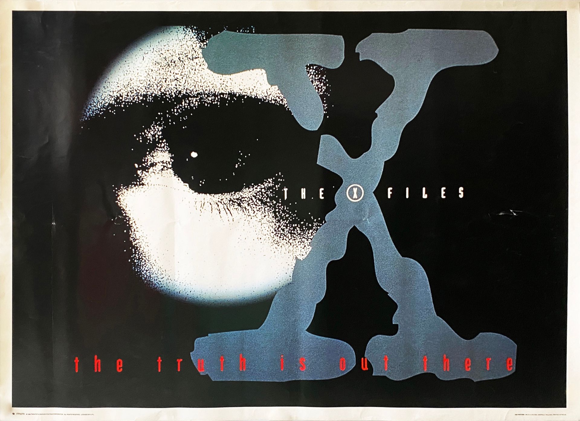 Null 
[CINEMA] - X-Files - "The truth is out there" poster. 

20世纪福克斯电影公司，1996年 &hellip;