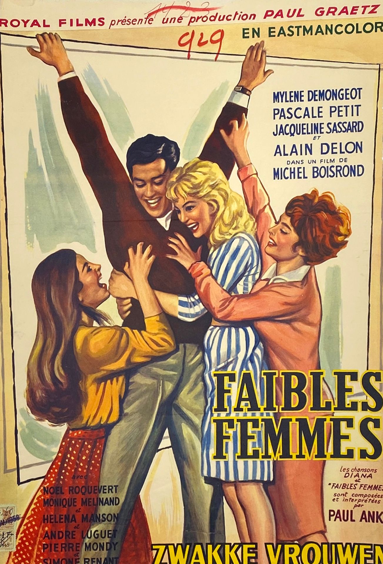 Null 
[CINEMA] - "Faibles Femmes" (1958) - Con Alain DELON, Mylène DEMONGEOT, Pa&hellip;