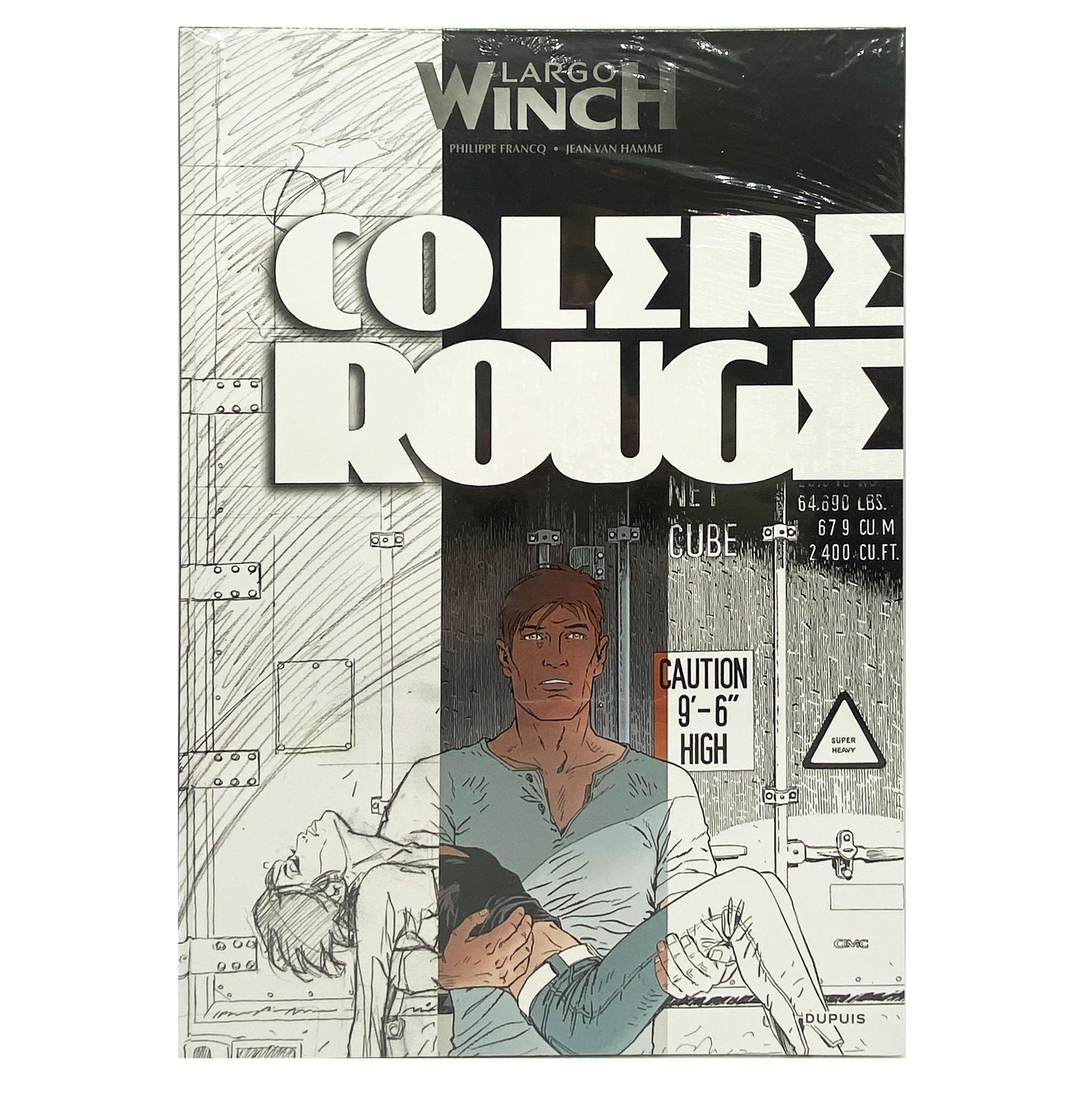 Null FRANCQ / VAN HAMME - « Largo Winch » - Tirage de Luxe du tome 18 « Colère R&hellip;
