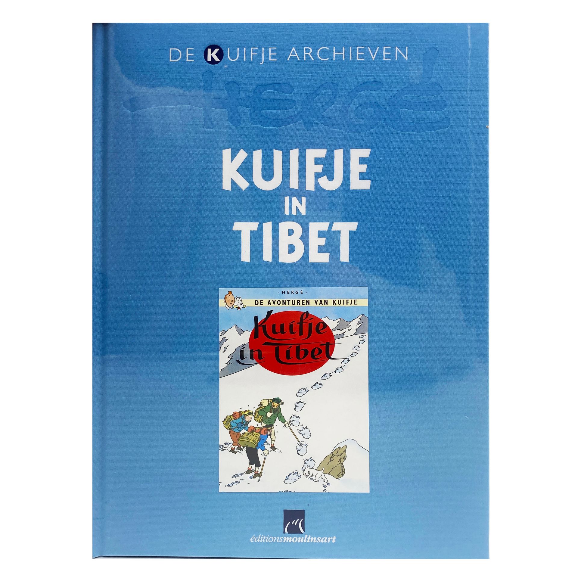 Null [HERGÉ] - 丁丁的档案 " 丁丁在西藏/Kuifje在西藏 " 荷兰语版。
布质画册，有原版画册和64页档案资料。
卡斯特曼出版社--穆林萨特&hellip;