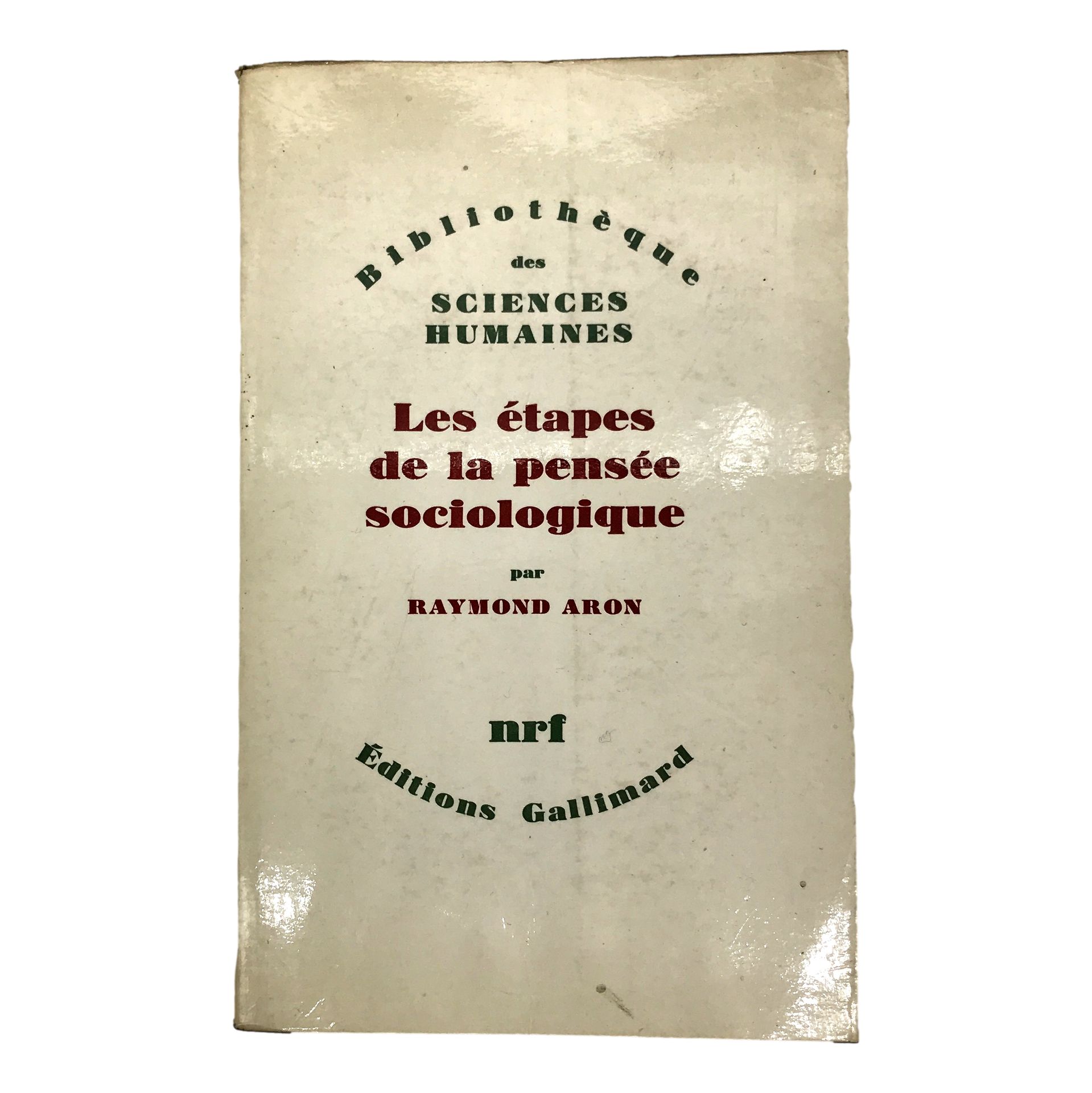 Null [ARON Raymond "Les étapes de la pensée sociologique" - 1 vol. Brossura In-8&hellip;