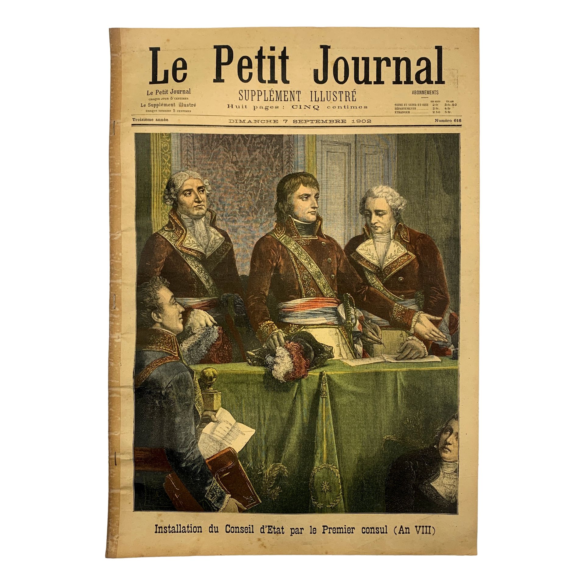 Null [JOURNAL COLLECTOR] - “Le Petit Journal, Supplément Illustré” - Lot de 20 n&hellip;