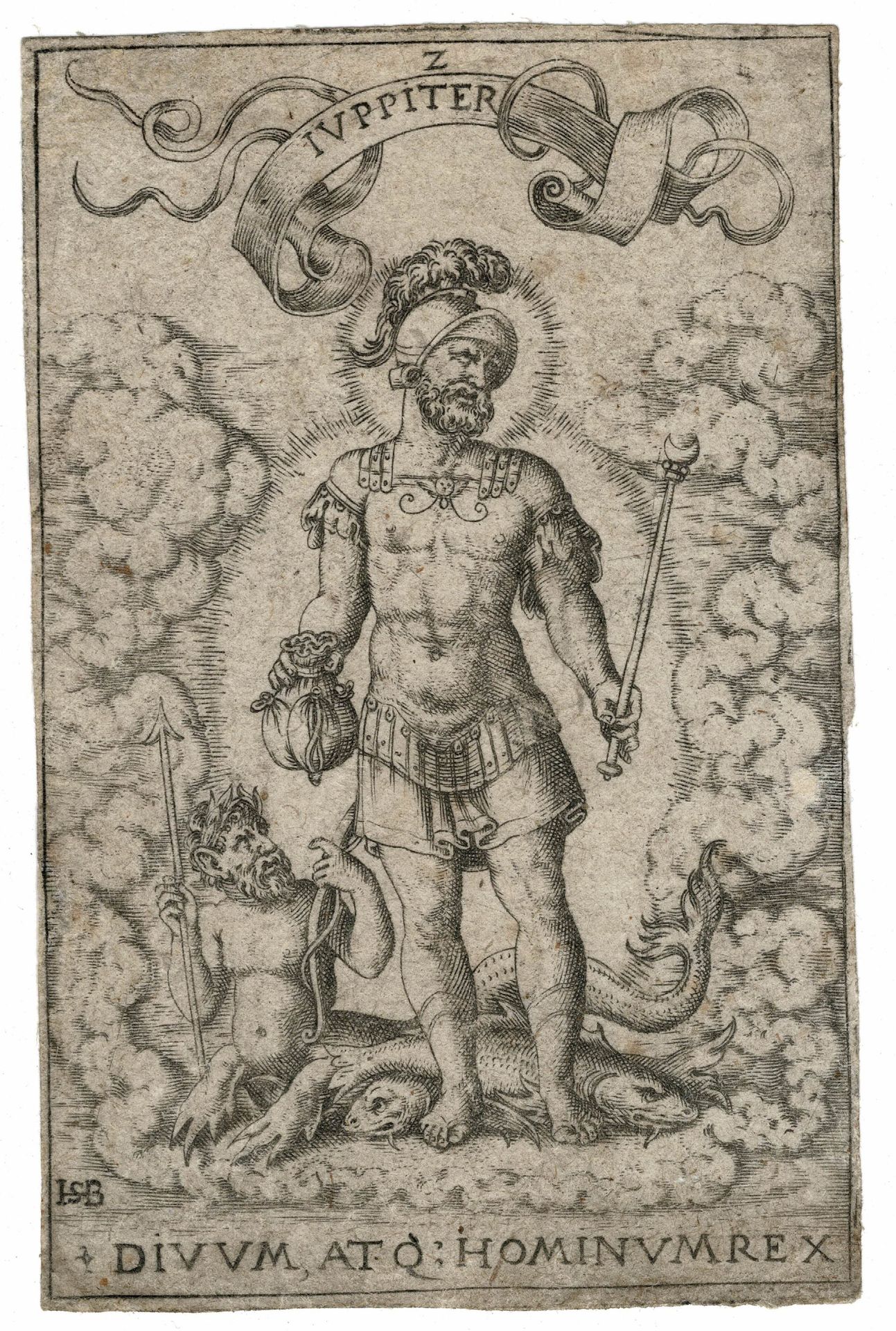 Hans Sebald Beham (1500-1550) 汉斯-贝汉姆，七大行星之一的木星，1520-1550年/描述。 汉斯-塞巴尔德-贝汉姆（1500-1&hellip;