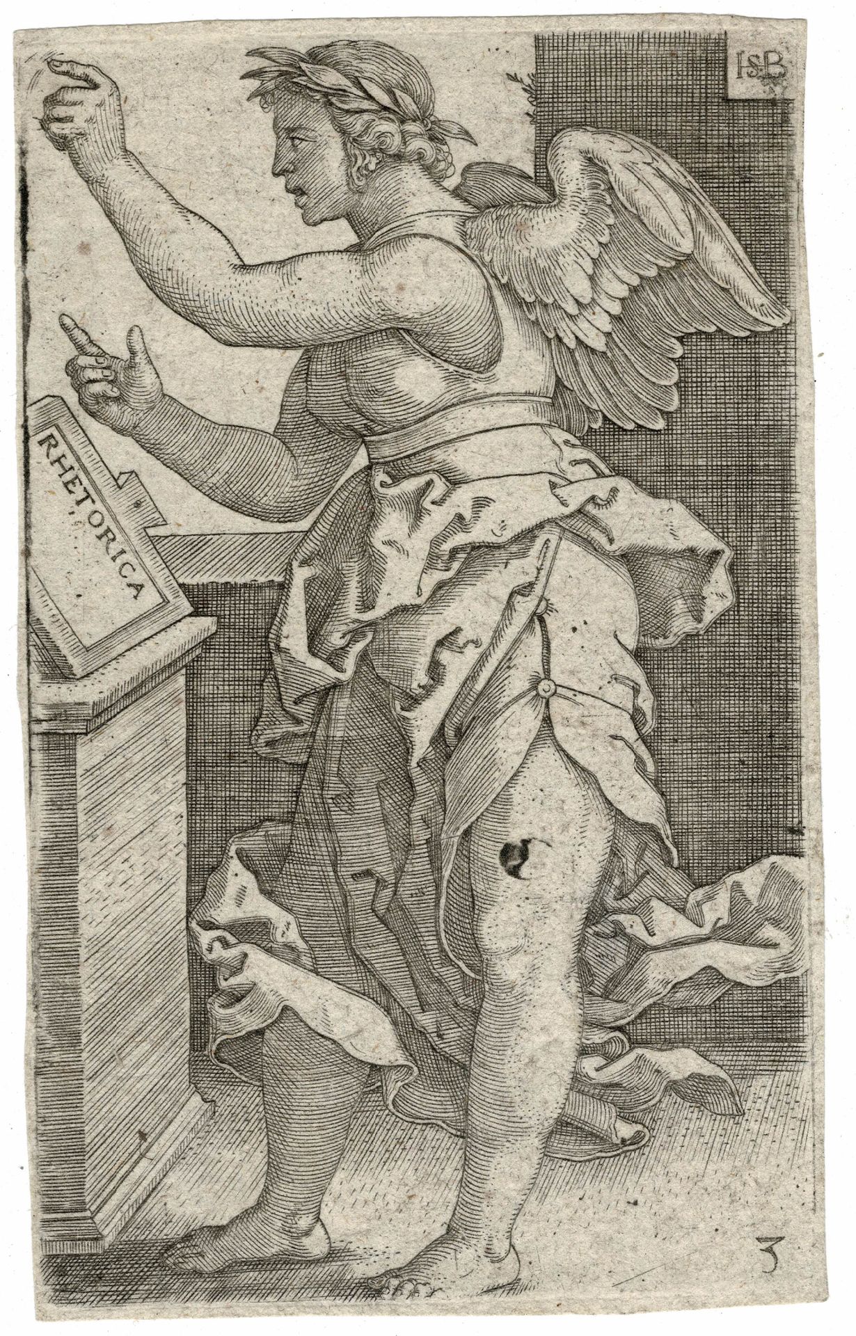 Hans Sebald Beham (1500-1550) Rhetorica, Hans Sebald Beham (1500-1550), 1520-155&hellip;