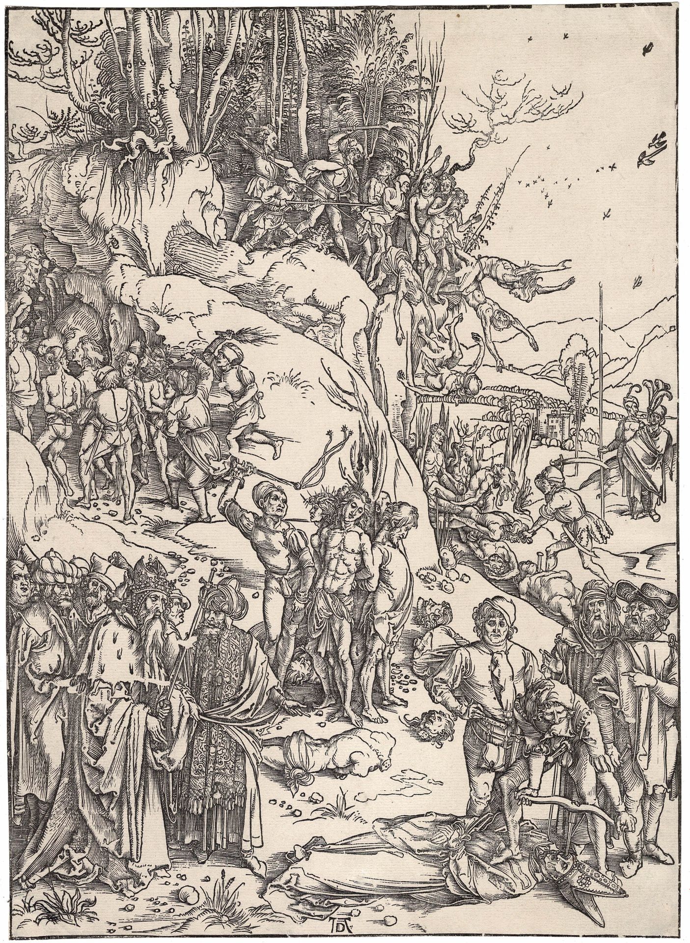 Albrecht Dürer (1471-1528) 
Alberto Durero, El martirio de los diez mil cristian&hellip;