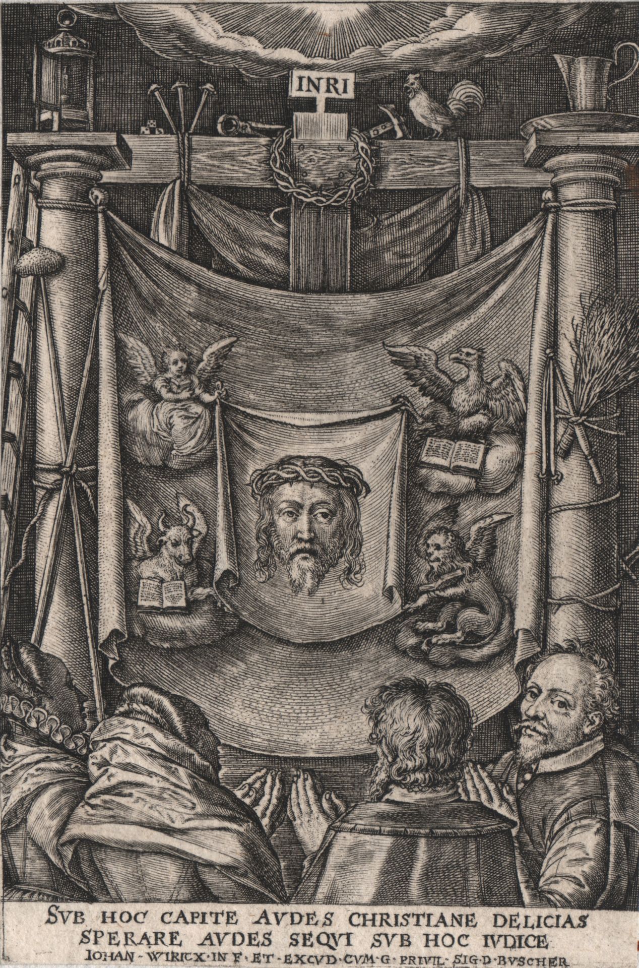 Johannes Wierix (1539-1620) 
Johannes Wierix (1539-1620)- 
Holy shroud venerated&hellip;