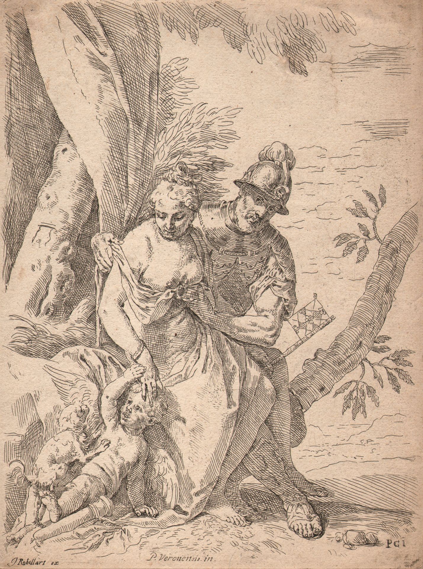 Simone CANTARINI (1612 - 1648) Simone CANTARINI (1612 - 1648) - Mars, Venus und &hellip;