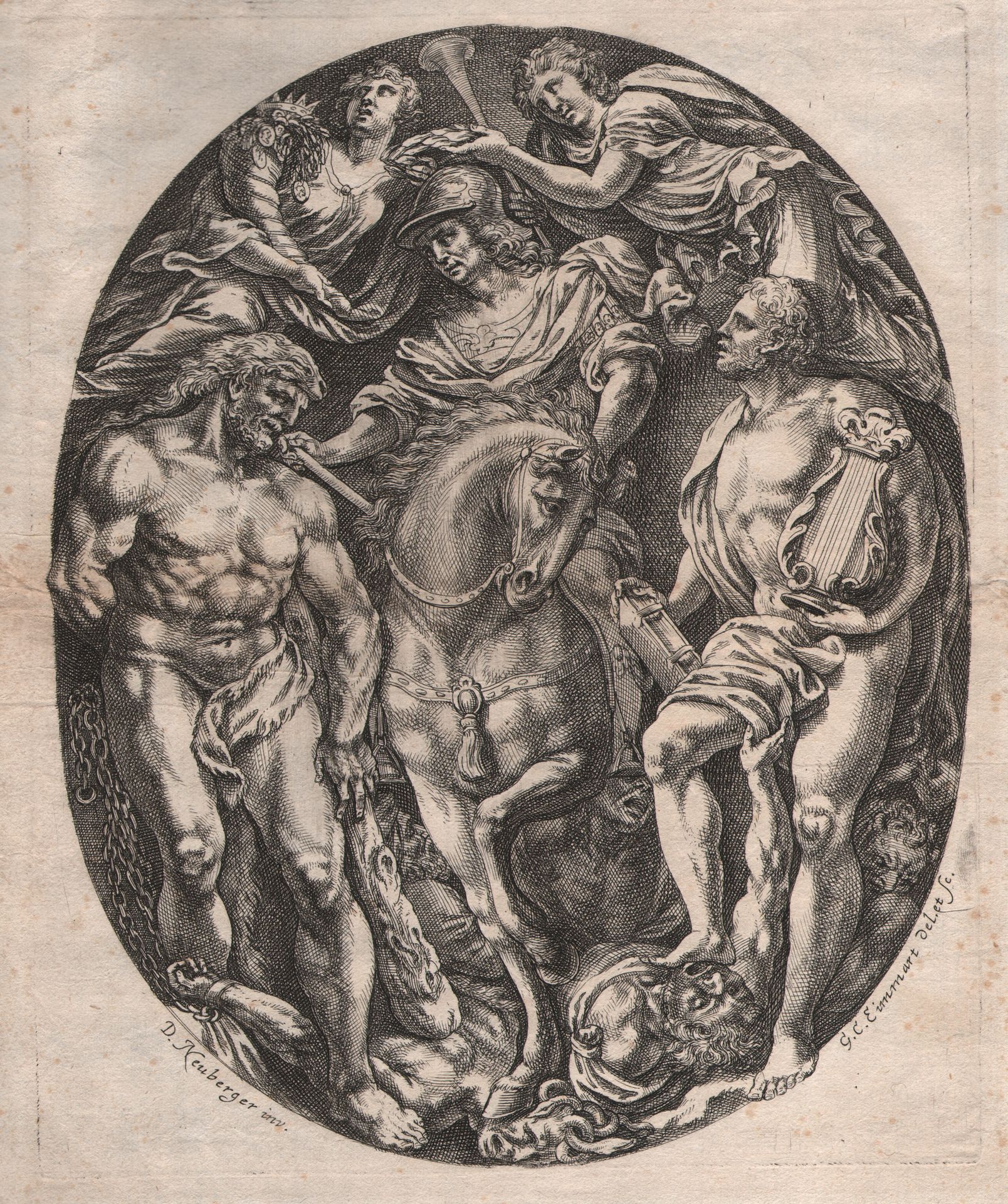 Georg Christoph Eimmart II (1638 - 1705) Georg C. Eimmart (1638 - 1705) -/描述。 骑马&hellip;